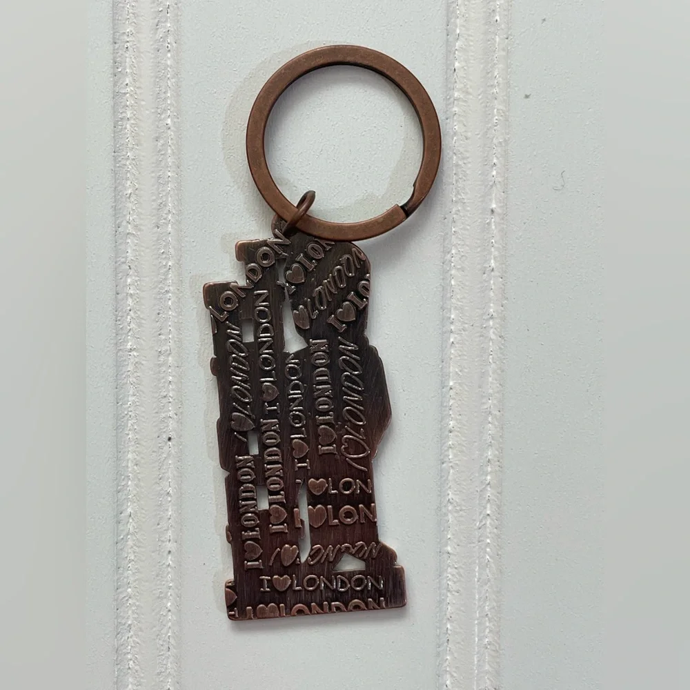 Metal London Royal Guard Keychain - Red, Black, Blue